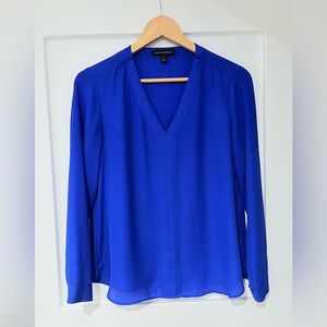 Banana Republic navy blouse